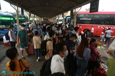 Hà Nội: Chuẩn bị 580 xe khách tăng cường phục vụ dịp 2/9