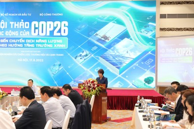 Tổ chức thành công Hội thảo tác động của COP26 