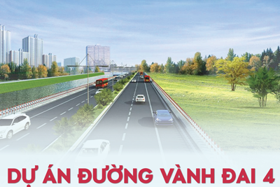 Trước 30/6/2023 khởi công xây dựng đường Vành đai 4 Vùng Thủ đô Hà Nội