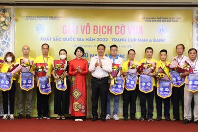 Cần Thơ: Khai mạc Giải vô địch Cờ vua xuất sắc quốc gia năm 2022