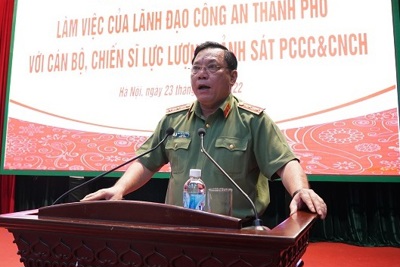 Giám đốc Công an Hà Nội: Công tác PCCC phải lấy phòng ngừa làm trọng 