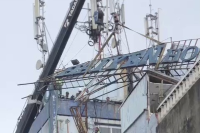Hải Phòng: Tháo dỡ khách sạn Hải Yến sau vụ sập tòa nhà 6 tầng