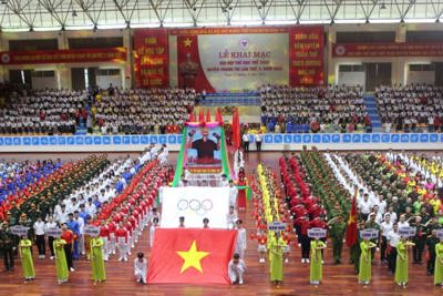 Hoành tráng, sôi nổi Đại hội Thể dục Thể thao huyện Thanh Trì