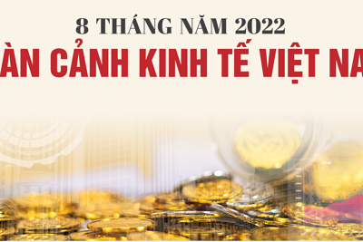 Toàn cảnh tình hình kinh tế Việt Nam 8 tháng năm 2022