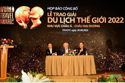 TP Hồ Chí Minh: Họp báo giới thiệu lễ trao giải World Travel Awards 2022