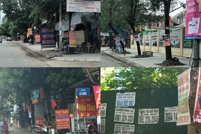 Nghệ An: Cần kiên quyết xử lý “rác quảng cáo” trên địa bàn TP Vinh