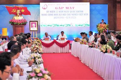 Chủ tịch nước Nguyễn Xuân Phúc dự lễ kỷ niệm ngày Quốc khánh tại Quảng Nam