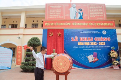 Hơn 90.000 học sinh huyện Sóc Sơn nô nức bước vào năm học mới