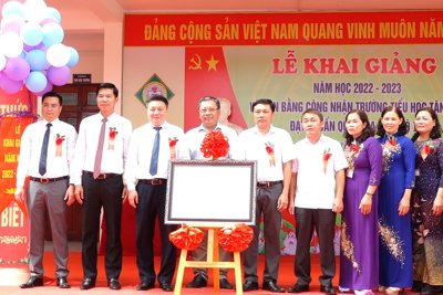 Huyện Thanh Oai có thêm trường học đạt chuẩn Quốc gia mức độ 2