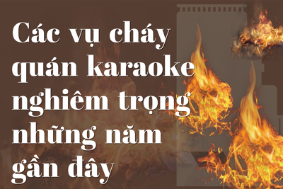 Điểm lại các vụ cháy quán karaoke nghiêm trọng những năm gần đây