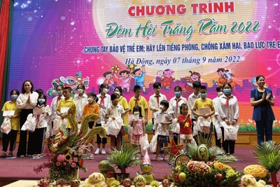 Hà Đông: Đêm hội trăng Rằm, chung tay bảo vệ trẻ em