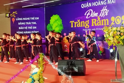 Đêm hội trăng Rằm năm 2022 quận Hoàng Mai