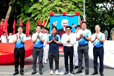 Ấn tượng Lễ khai mạc Đại hội TDTT quận Hoàn Kiếm, Hà Nội lần thứ 10