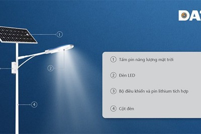 Đèn đường chạy bằng năng lượng mặt trời có hoạt động vào ban đêm không?