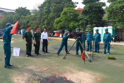 Hơn 1.400 vận động viên quận Đống Đa tham dự hội thao Quốc phòng