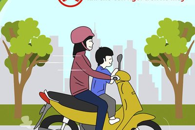 Hà Nội: Bé gái 4 tuổi nguy kịch khi nghịch tay ga xe máy