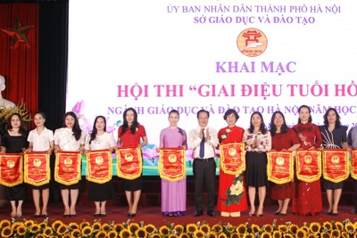 Khai mạc Hội thi “Giai điệu tuổi hồng” ngành GD&ĐT Thủ đô năm học 2022-2023