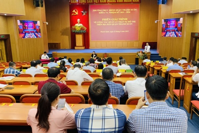 Quận Thanh Xuân: Kiên quyết xử lý các trường hợp vi phạm trật tự đô thị