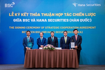 Hana Securities chính thức trở thành cổ đông chiến lược của Công ty Chứng khoán BIDV
