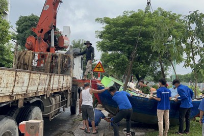 Đà Nẵng cho học sinh nghỉ học để ứng phó bão Noru