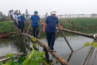 Bộ trưởng Lê Minh Hoan kiểm tra công tác ứng phó bão số 4 