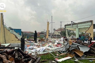 60 người bị thương, hơn 3.300 nhà dân bị sập, hư hỏng do bão số 4