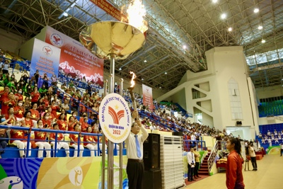 Khai mạc Đại hội Thể dục thể thao quận Ba Đình lần thứ 10 năm 2022