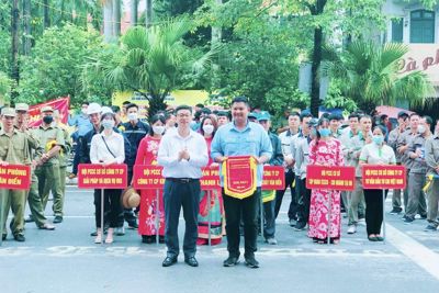 Huyện Thanh Trì hưởng ứng "Ngày toàn dân phòng cháy và chữa cháy" năm 2022