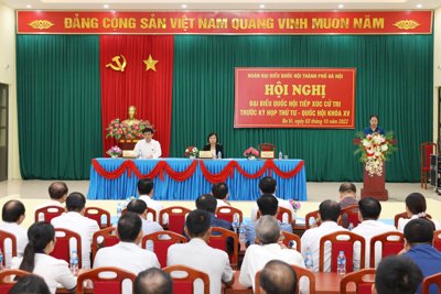 Cử tri huyện Ba Vì: Sớm khắc phục ô nhiễm môi trường bãi rác Xuân Sơn