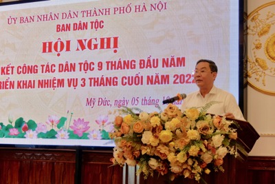 Hà Nội: Đốc thúc giải ngân các dự án phát triển hạ tầng vùng dân tộc