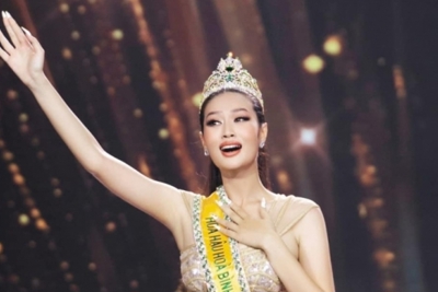 Hoa hậu Thiên Ân được đánh giá cao tại Hoa hậu Hoà bình thế giới 2022