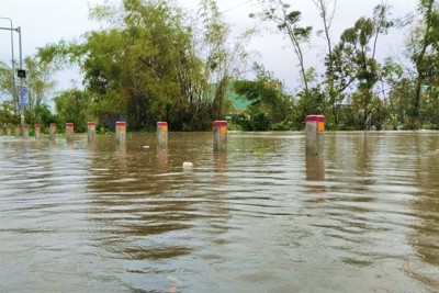 Quảng Nam: Nhiều nơi ngập sâu, 2 người mất tích