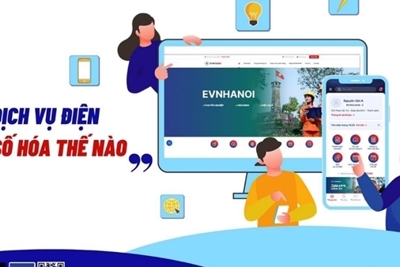 Hiệu quả, tiện lợi với những tiện ích của EVNHANOI