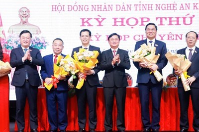 Nghệ An: Bầu bổ sung 2 Phó Chủ tịch UBND tỉnh