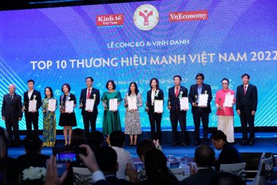 Vinh danh doanh nhân xuất sắc và thương hiệu mạnh Việt Nam 