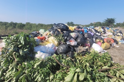 Hà Tĩnh: Bất cập xử lý rác thải sinh hoạt tại huyện Nghi Xuân