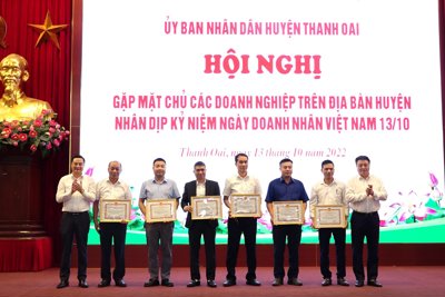 Huyện Thanh Oai tạo môi trường đầu tư, kinh doanh thuận lợi cho doanh nghiệp