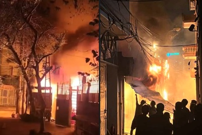 Điều tra làm rõ vụ cháy ngôi nhà ở Long Biên trong đêm