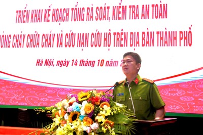 Triển khai “chiến dịch” 60 ngày tổng rà soát, kiểm tra an toàn phòng cháy