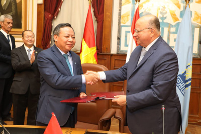Thủ đô Hà Nội và Cairo thúc đẩy hợp tác hữu nghị, toàn diện