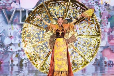 Tiếp tục nhờ bình chọn, Thiên Ân vào Top 4 của Miss Grand International 2022