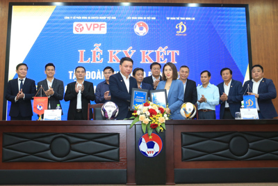 Bóng đá Việt Nam nhận thêm 90 tỷ tiền tài trợ trong 4 năm