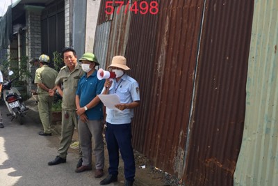 TP Biên Hòa: Cương quyết “cưỡng chế nóng” xây dựng trái phép