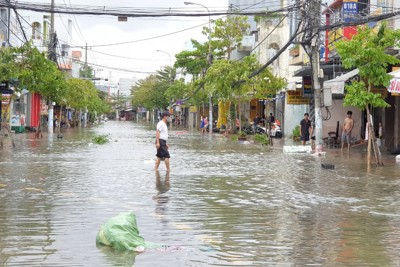 Mưa lớn, Đà Nẵng phát công điện ứng phó 