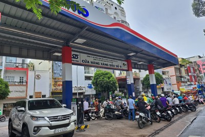TP Hồ Chí Minh có khoảng 9 - 10% số cửa hàng tạm hết xăng, dầu