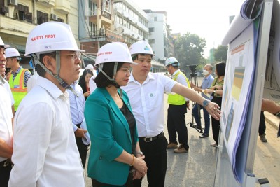 Hoàn thành bồi thường GPMB phần đi ngầm tuyến đường sắt đô thị số 3