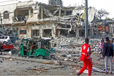 Xe ô tô chở bom phát nổ ở Somalia, ít nhất 30 người thiệt mạng