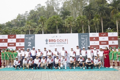 Tưng bừng khai mạc giải golf thường niên 2022 BRG Golf Hanoi Festival