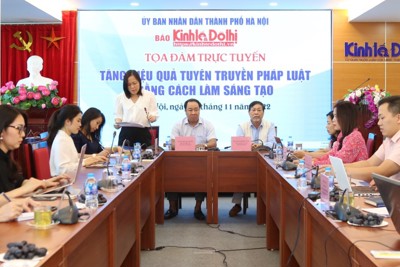 Tọa đàm “Tăng hiệu quả tuyên truyền pháp luật bằng cách làm sáng tạo”