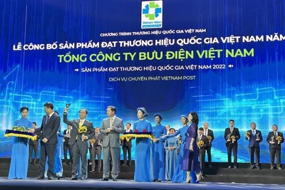 Dịch vụ chuyển phát Vietnam Post được vinh danh Thương hiệu quốc gia 2022